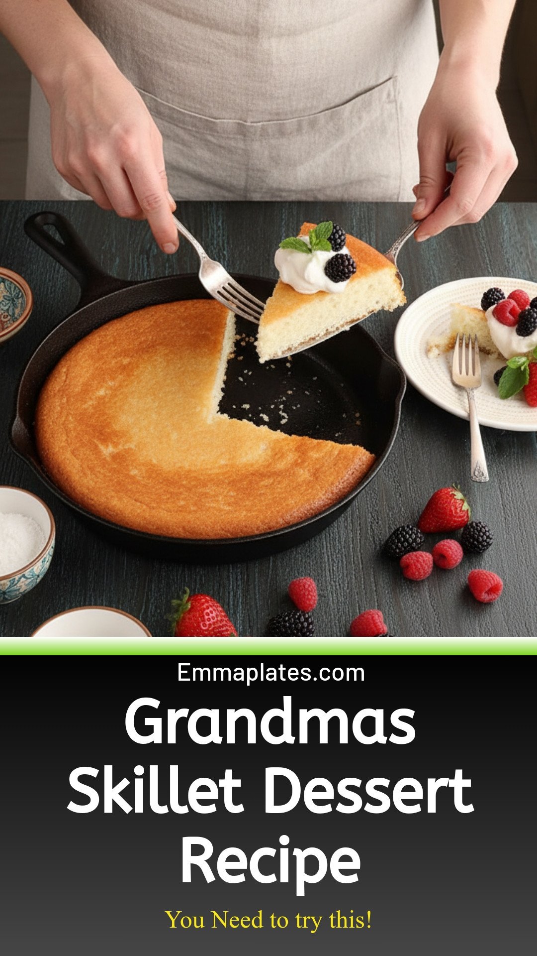 Grandma's Skillet Dessert