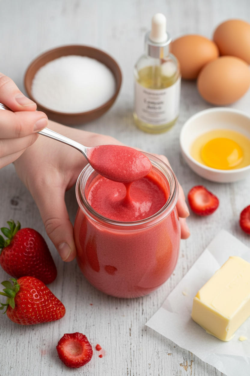Strawberry Curd