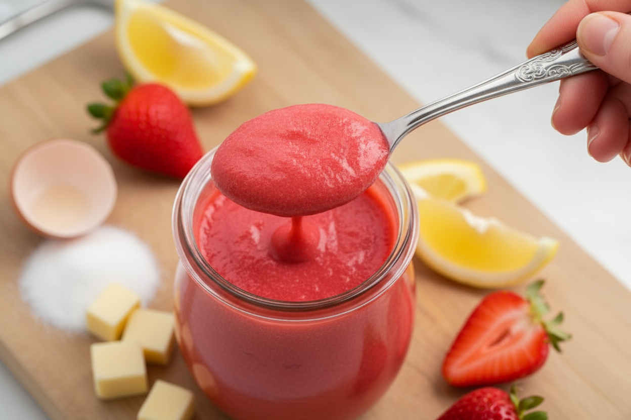 Strawberry Curd