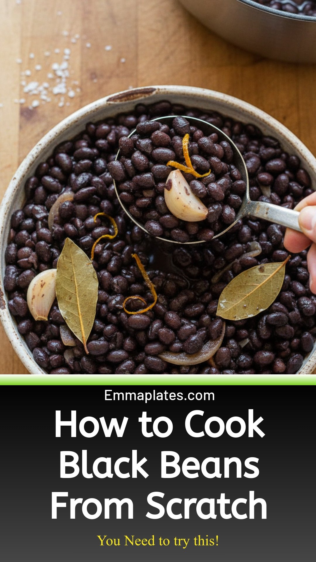 How To Cook Black Beans From Scratch (+ Flavor Guide!)