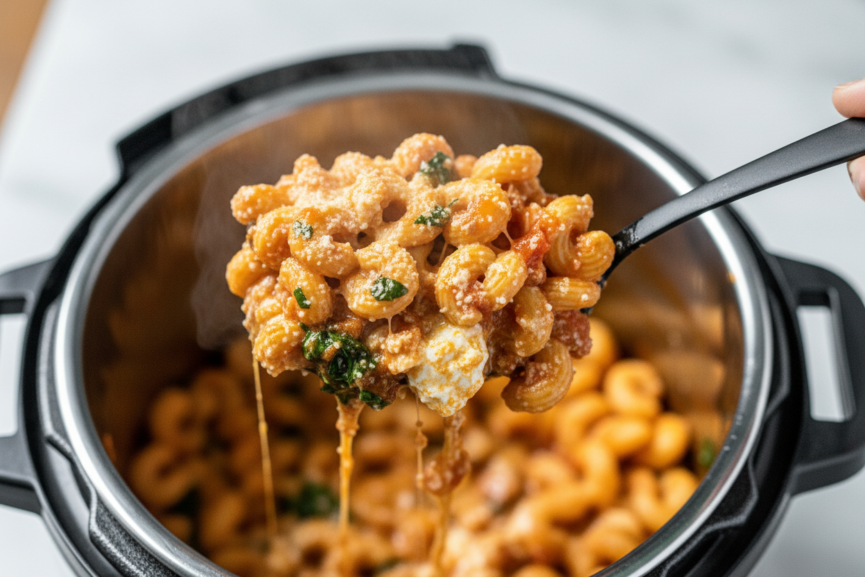 Instant Pot Baked Ziti One Pot Meal