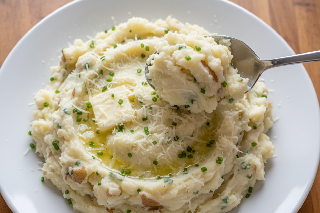 Instant Pot Garlic Mashed Potatoes