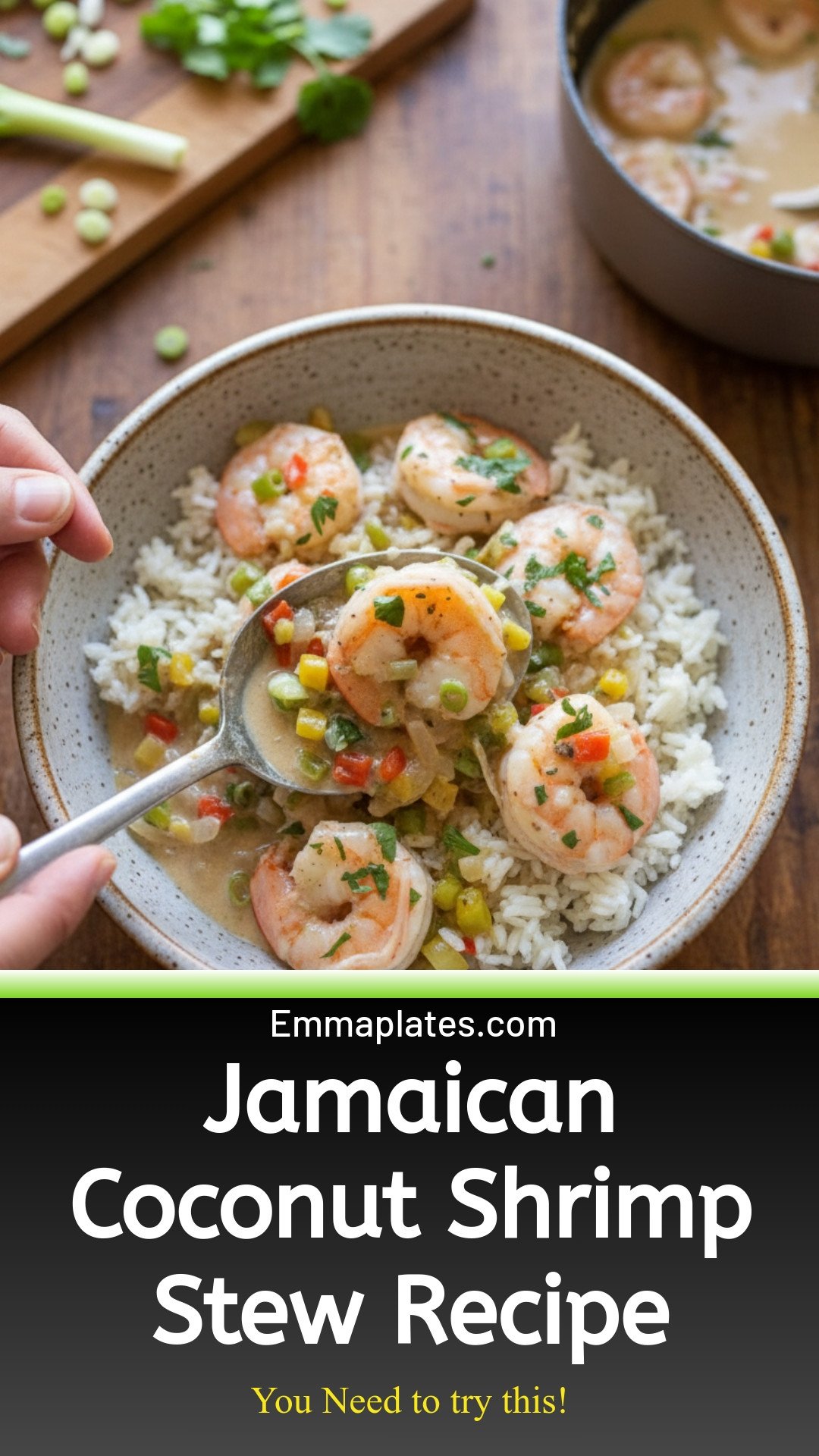 Jamaican Coconut Shrimp Stew