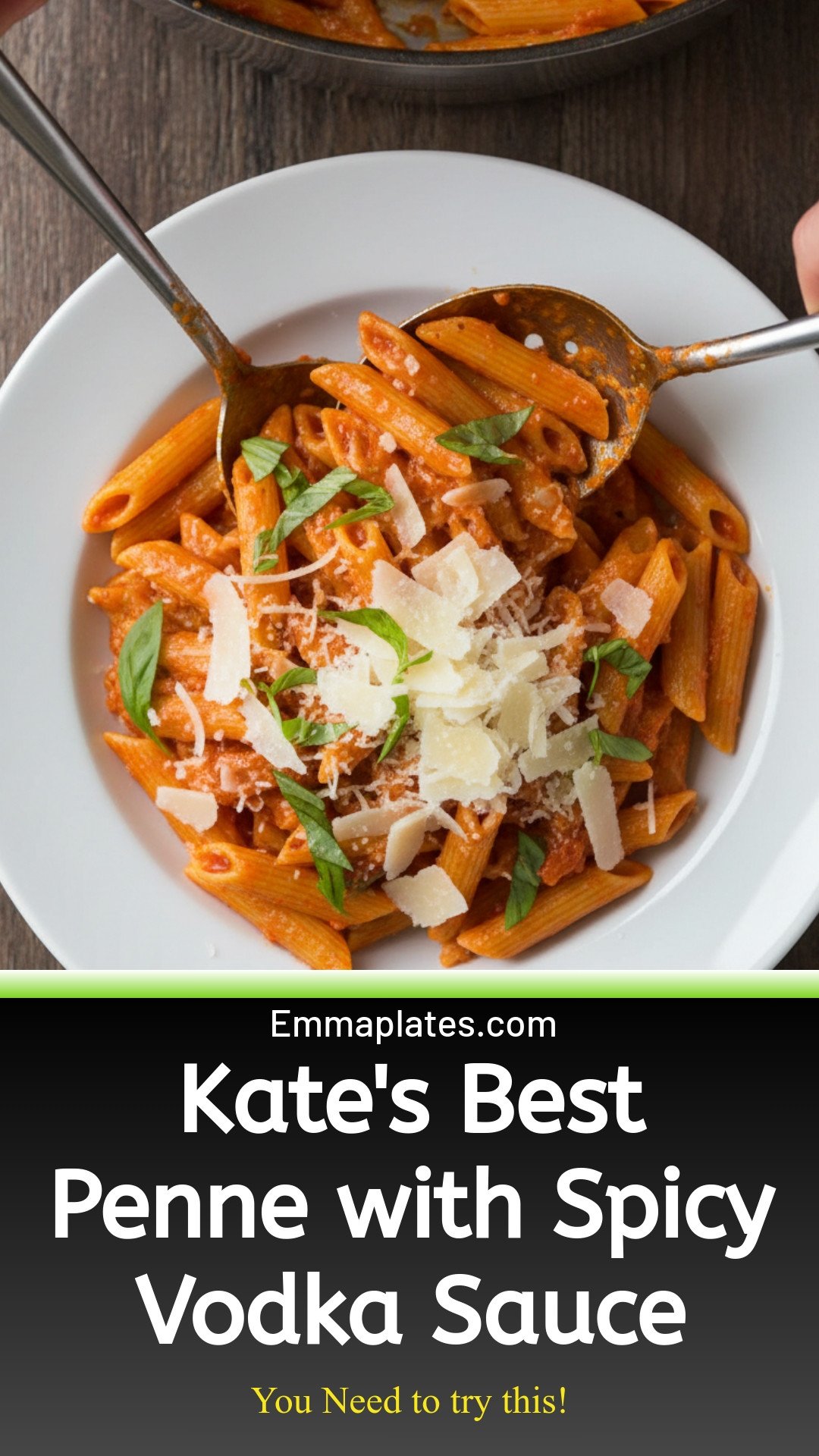 Kate's Best Penne with Spicy Vodka Sauce Recipe