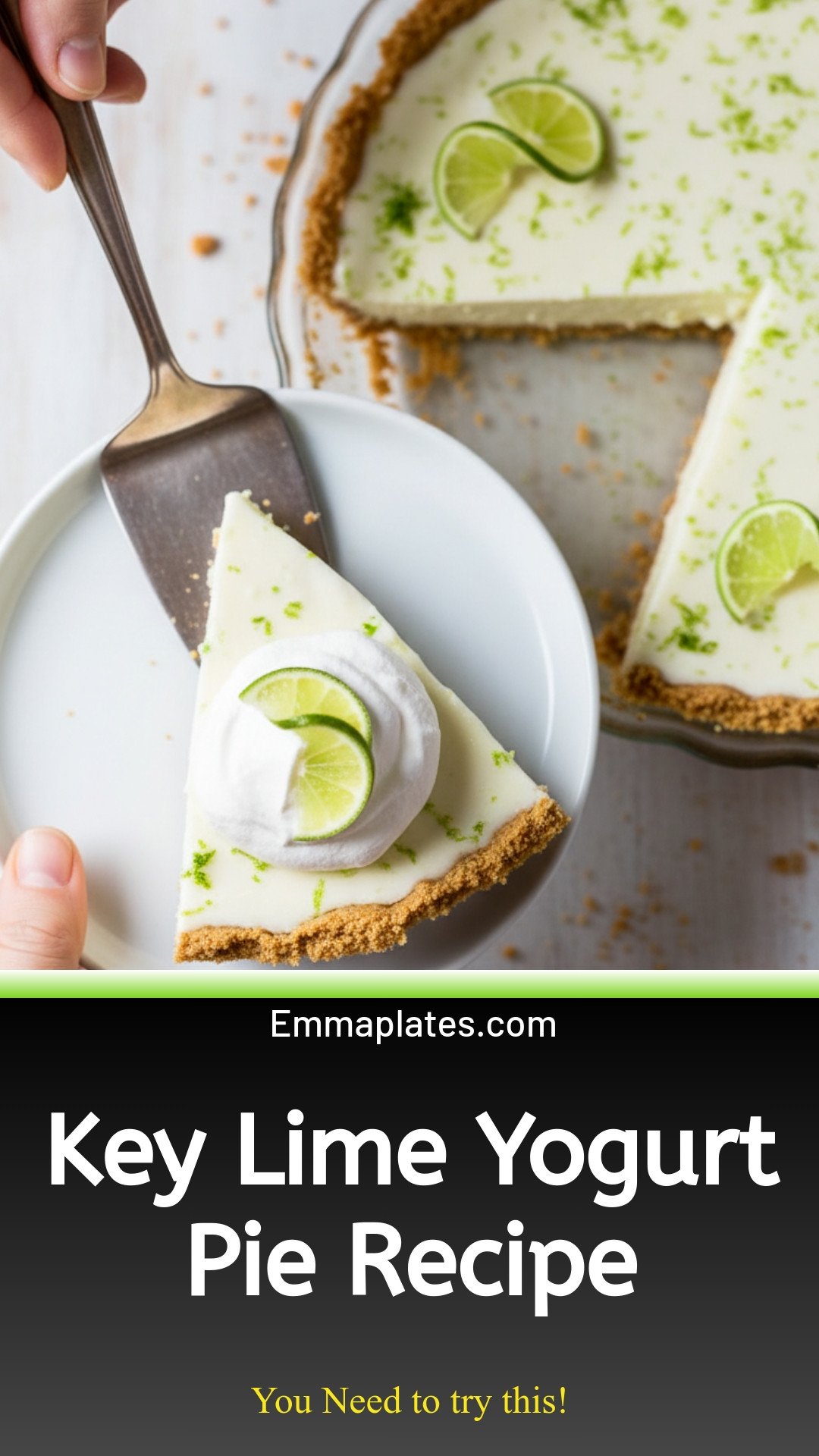 Key Lime Yogurt Pie