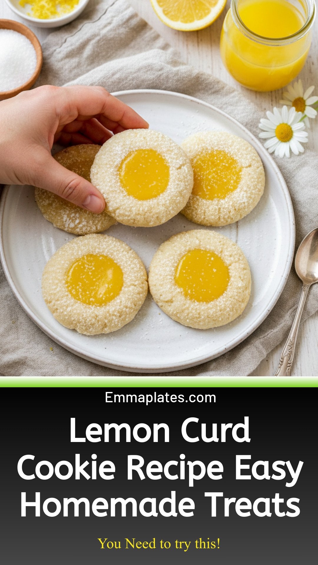 Lemon Curd Cookies