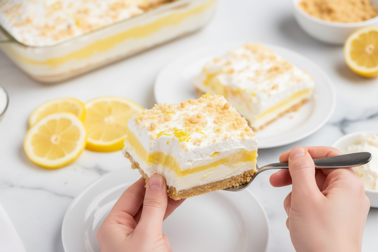 Lemon Lasagna Recipe Easy Dessert
