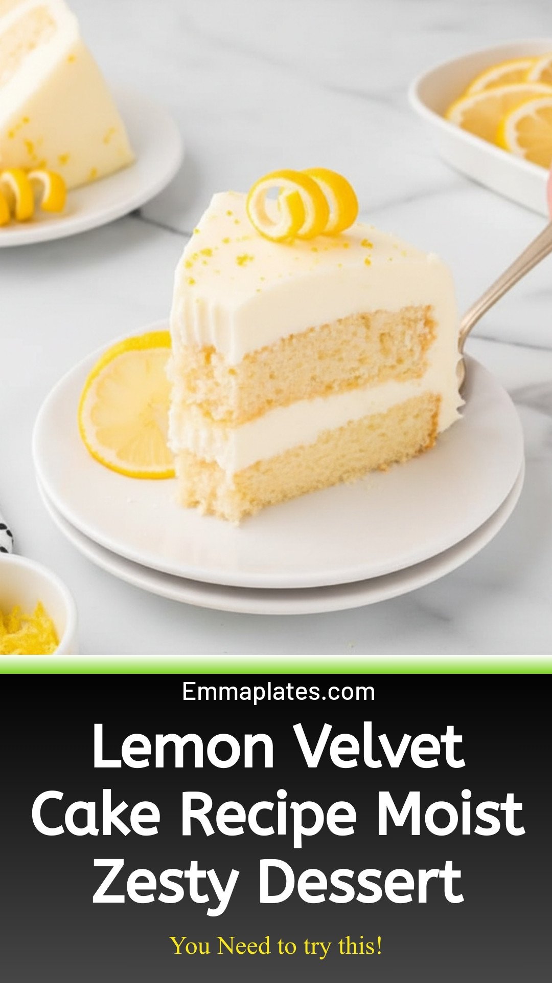 Lemon Velvet Cake