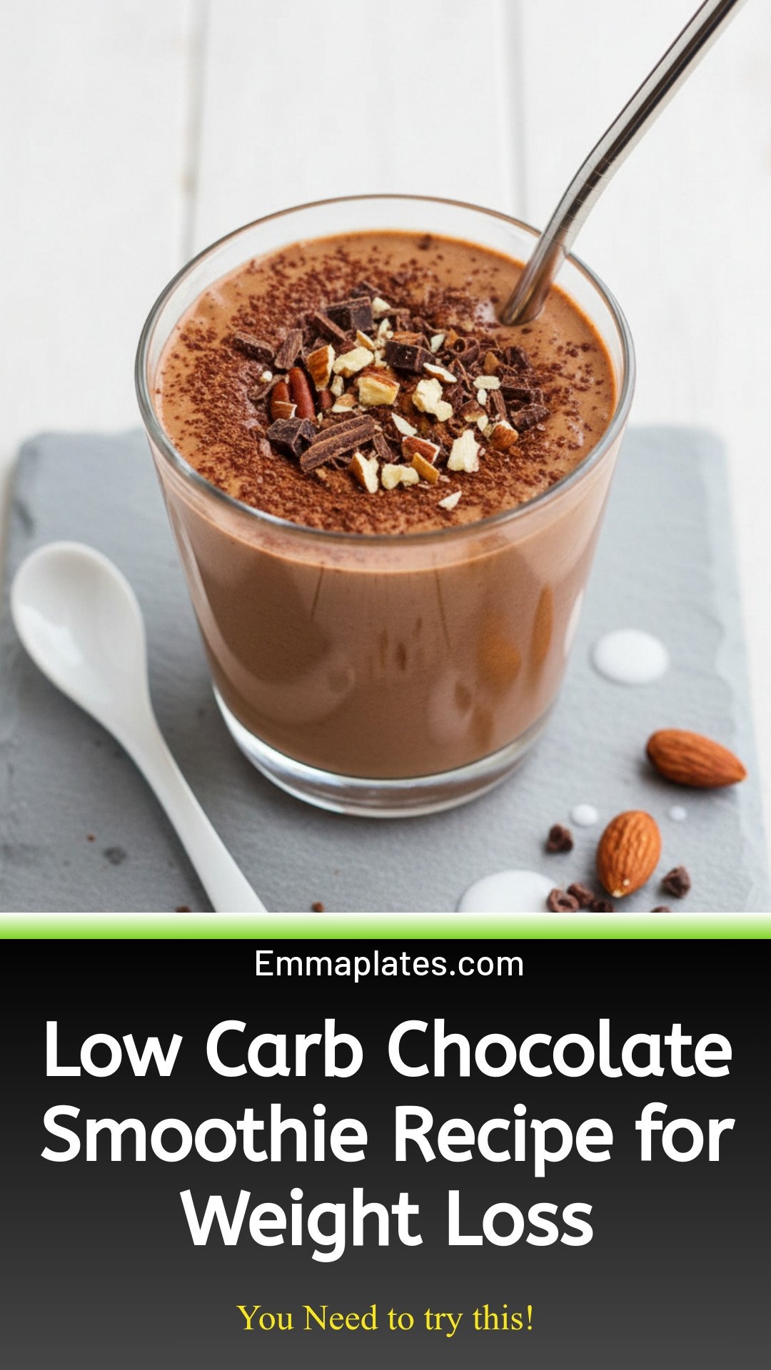 Low Carb Chocolate Smoothie