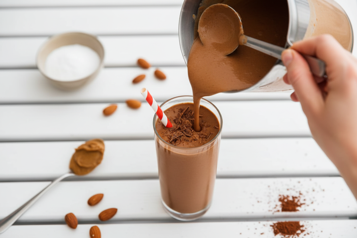 Low Carb Chocolate Smoothie