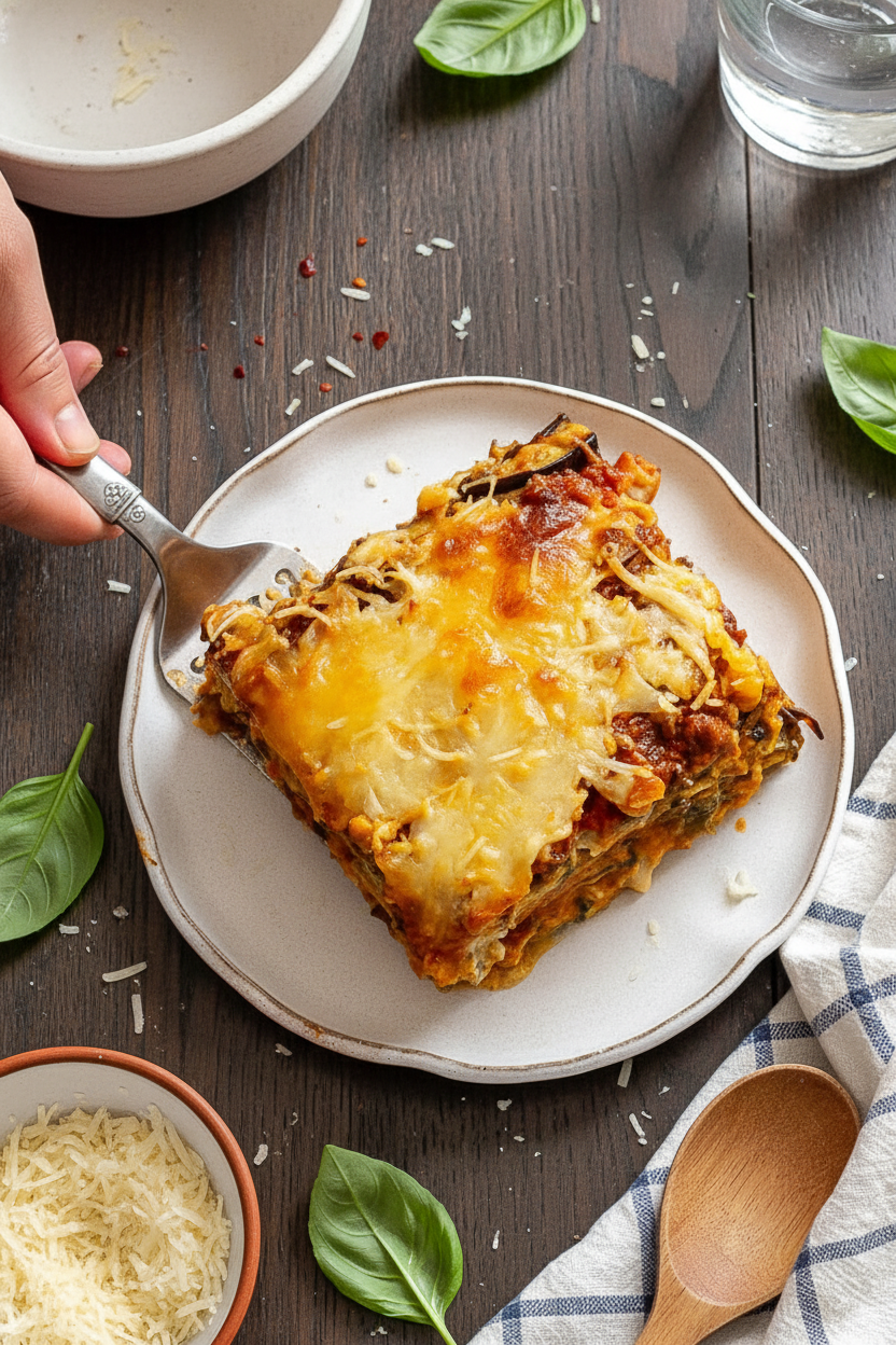 No-Noodle Eggplant Lasagna