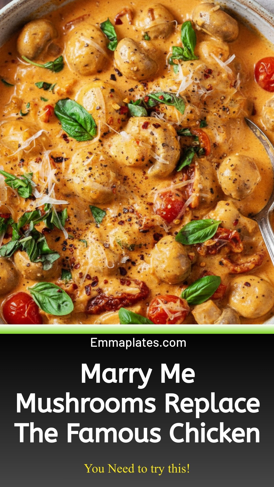 Step aside Marry Me Chicken...say hello to Marry Me Mushrooms ❤️
