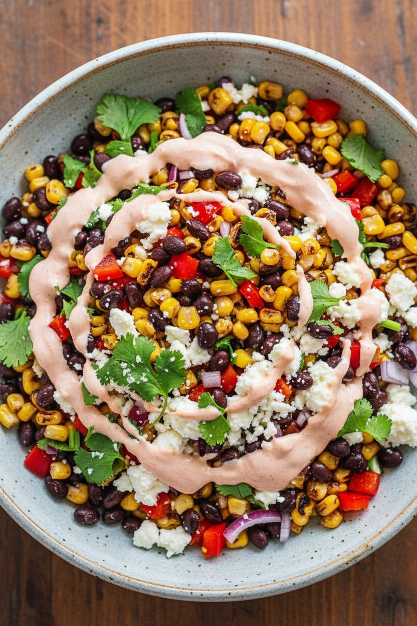 Elote-Inspired Mexican Street Corn Salad