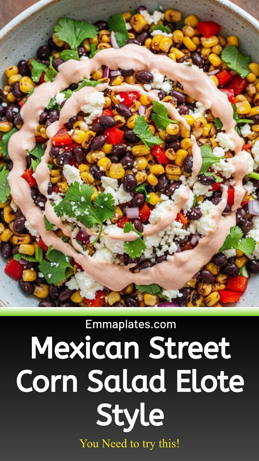 Elote-Inspired Mexican Street Corn Salad