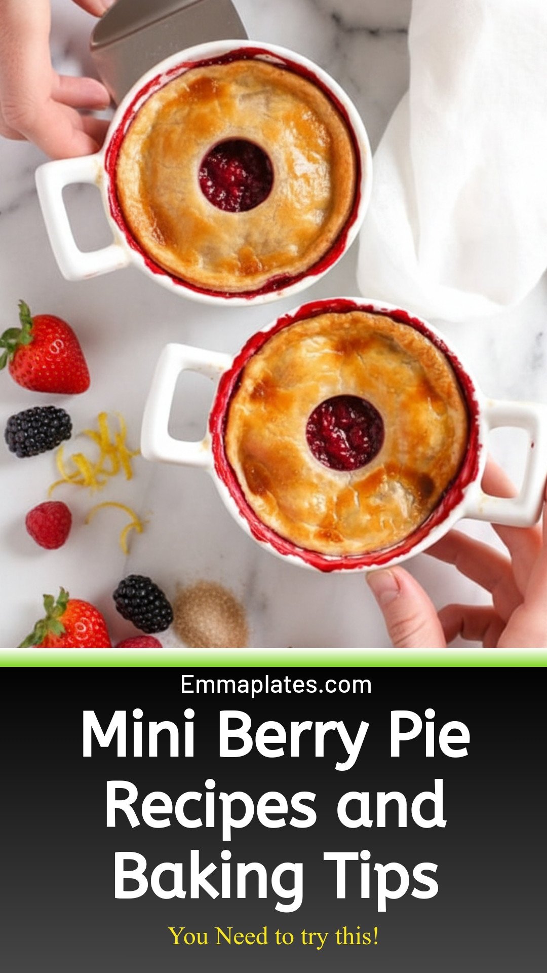 Mini Berry Pie