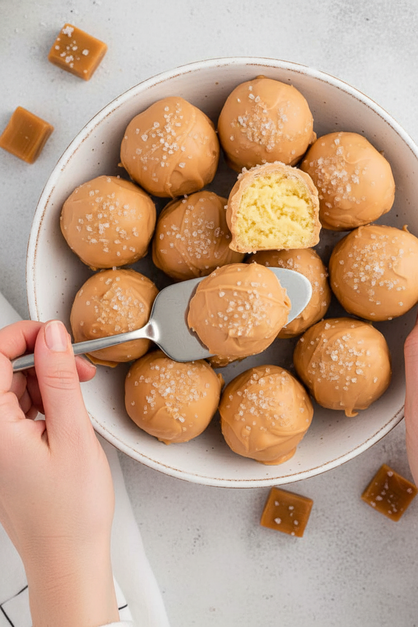 Mini Caramel Cheesecake Delights