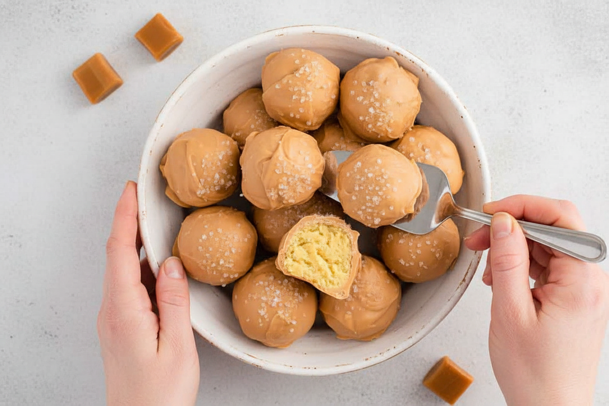 Mini Caramel Cheesecake Delights