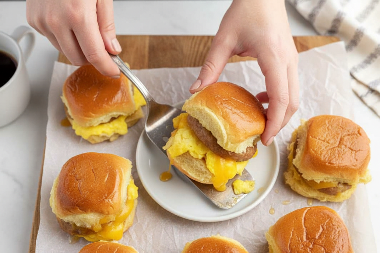 Morning Sausage Sliders