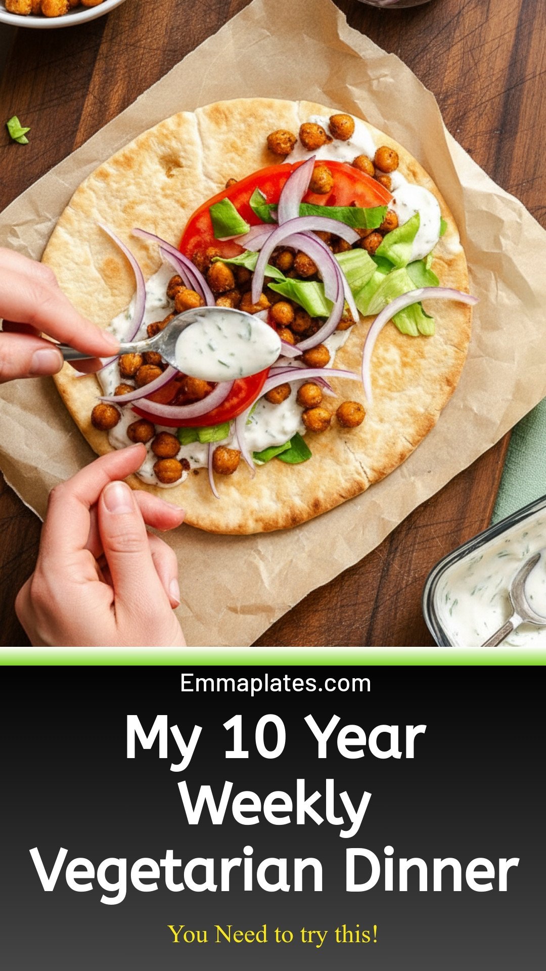 The vegetarian dinner I've made every week for 10 years