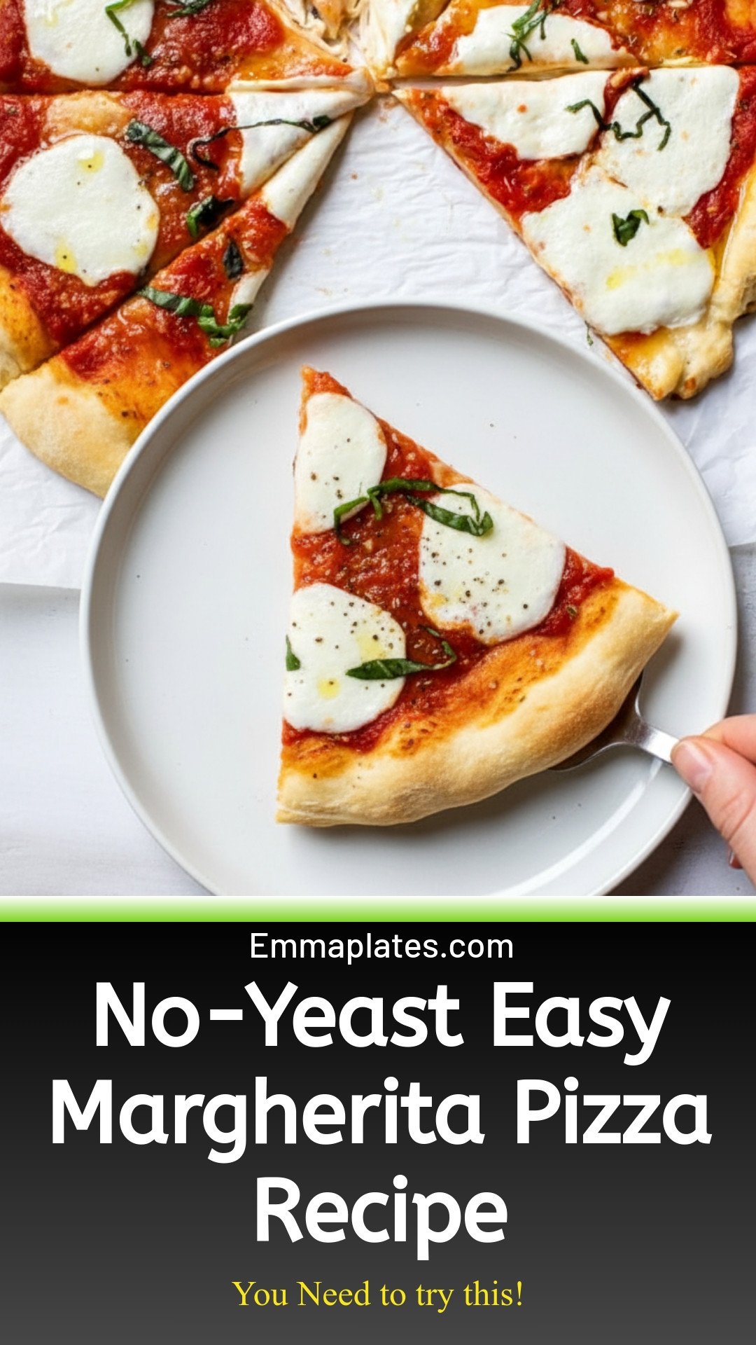Easy Margherita Pizza Recipe (No-Yeast) - Skinnytaste