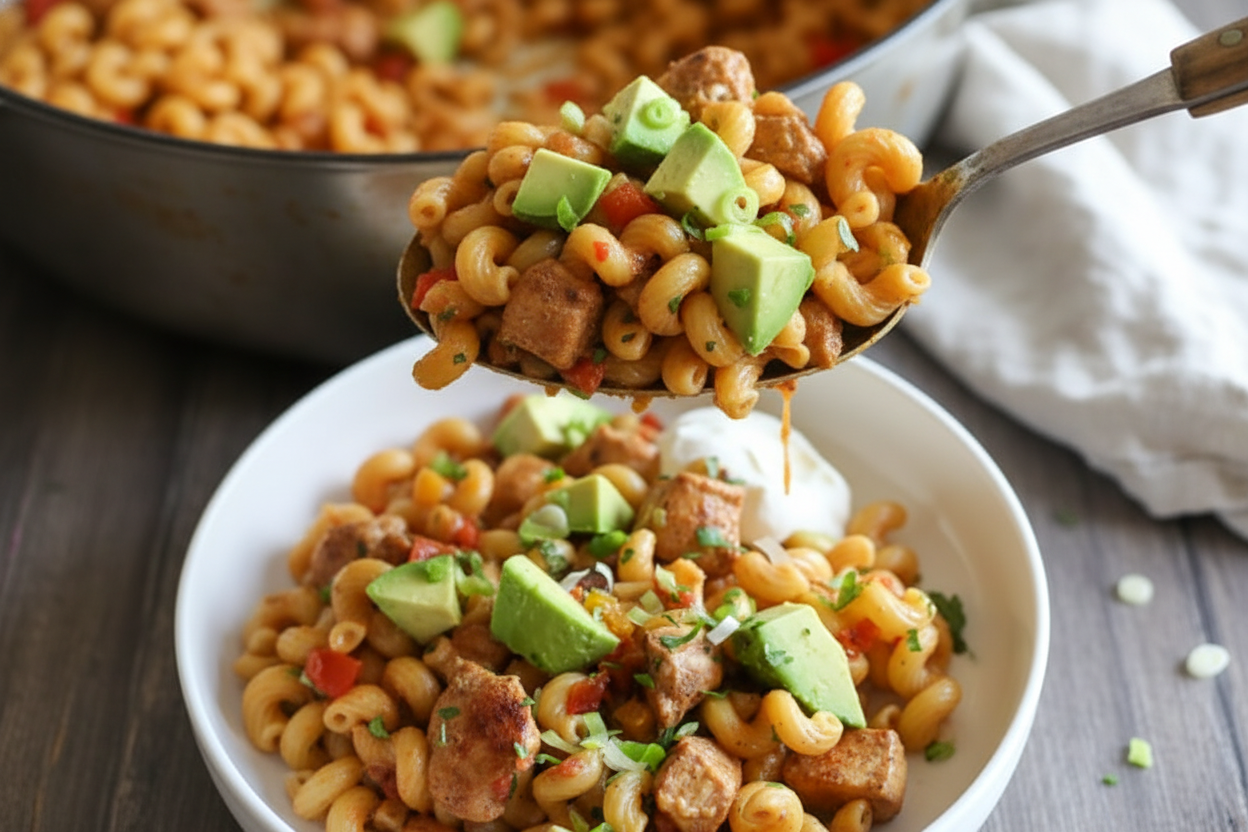 One-Pot Chicken Fajita Pasta