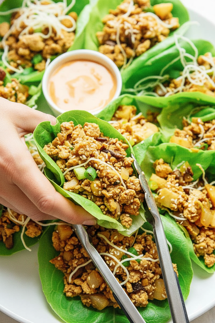 Vegan Lettuce Wraps (PF Chang's Copycat Recipe!)
