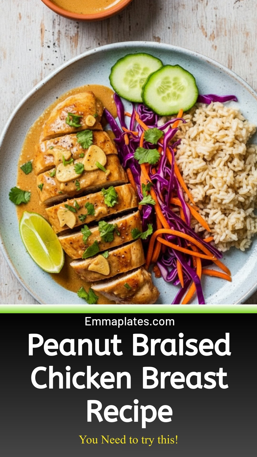 Peanut-Braised Chicken Breasts