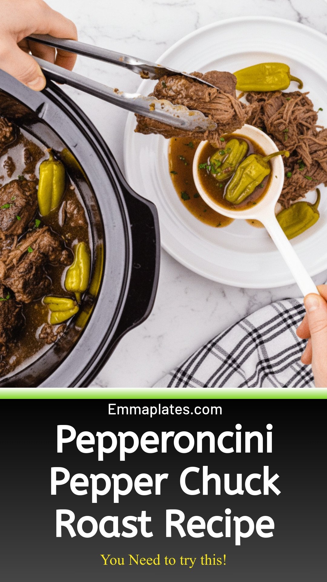 Pepperoncini Pepper Chuck Roast