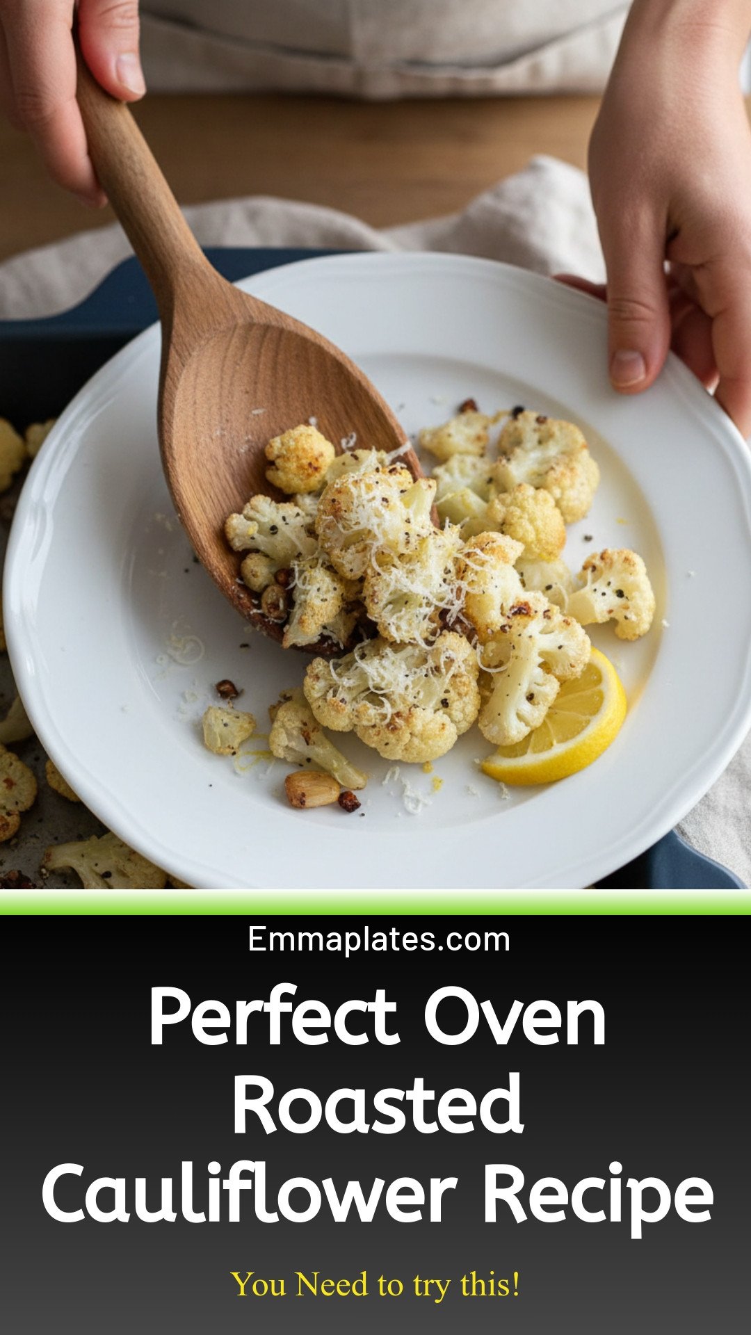 Oven Roasted Cauliflower