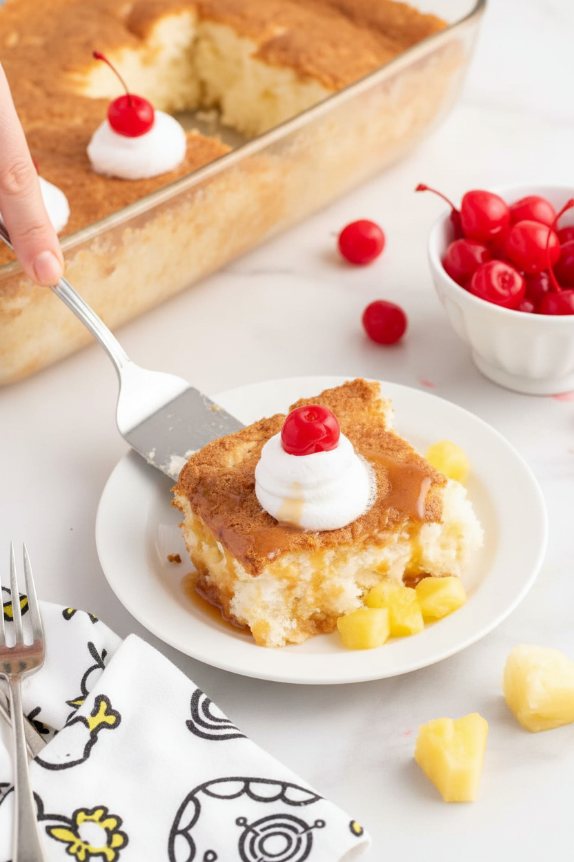 Pineapple Angel Food Cake