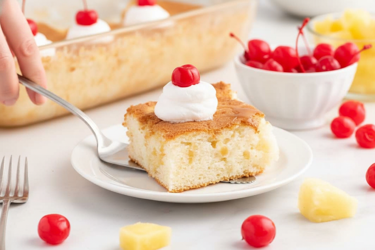 Pineapple Angel Food Cake Recipe