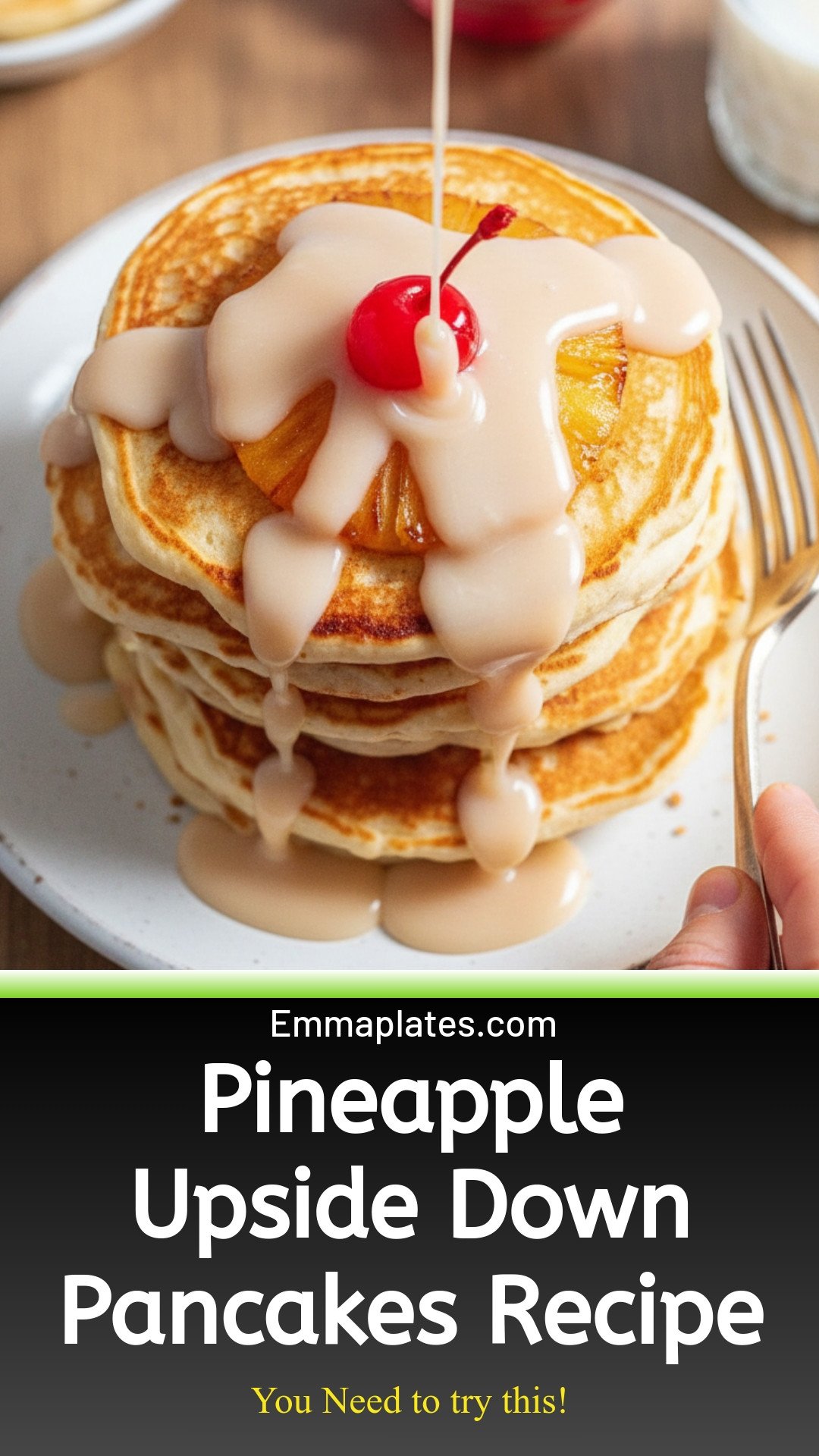 Pineapple Upside Down Pancakes