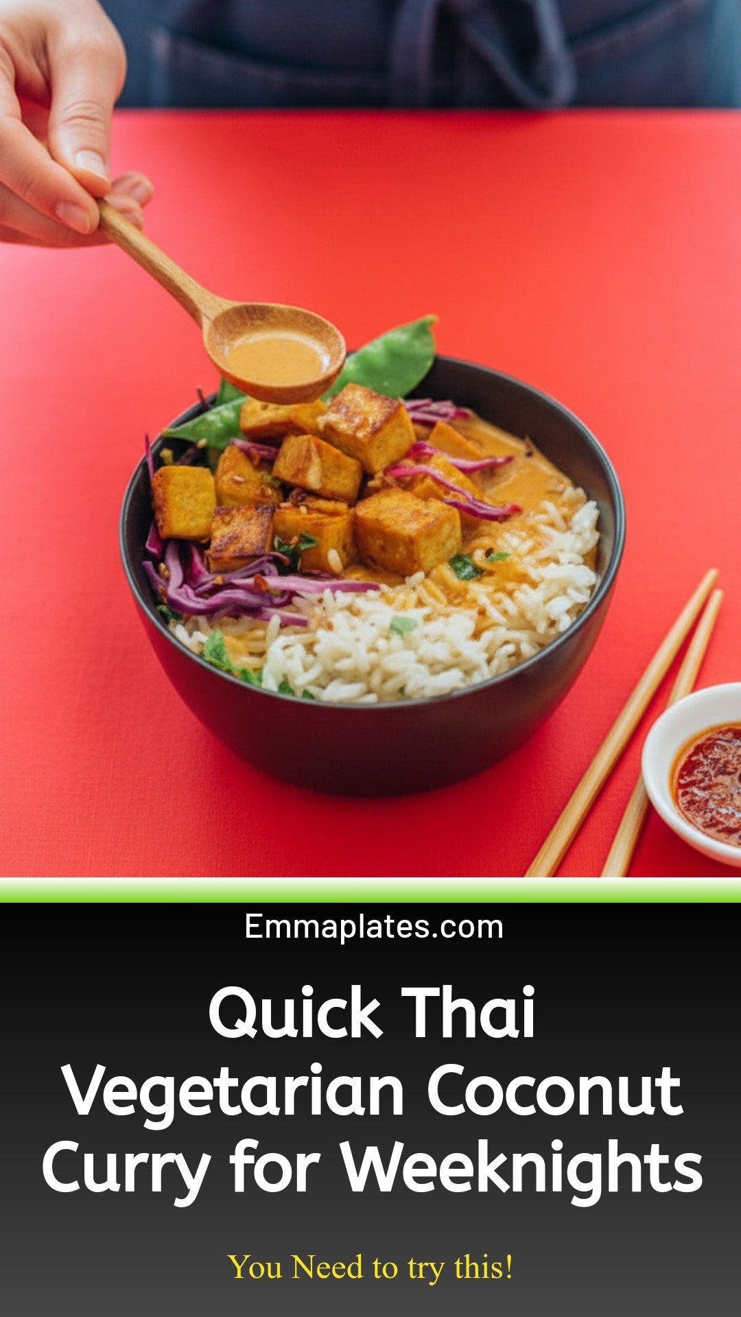 Weeknight Thai Vegetarian Coconut Curry