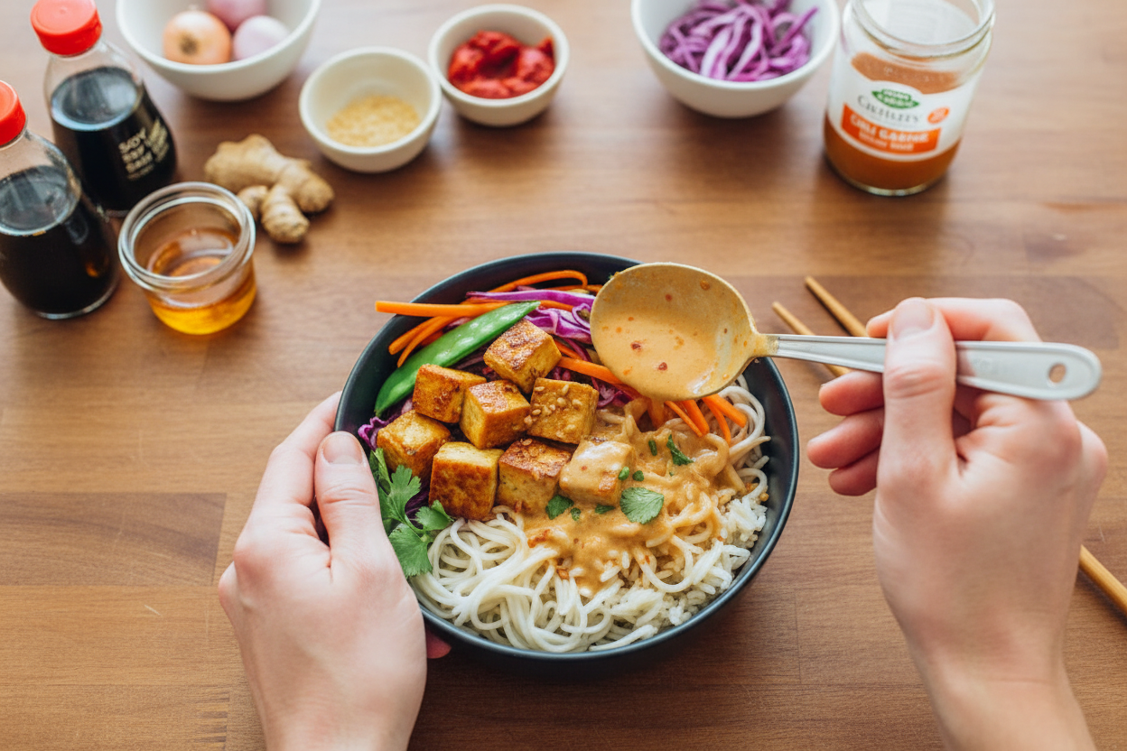 Quick Thai Vegetarian Coconut Curry for Weeknights