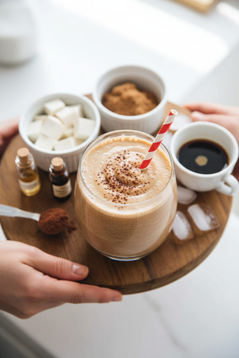 10-Minute Tofu Coffee Frappuccino