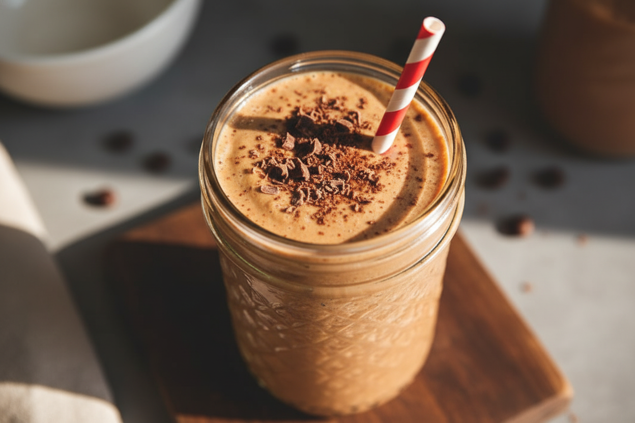 10-Minute Tofu Coffee Frappuccino