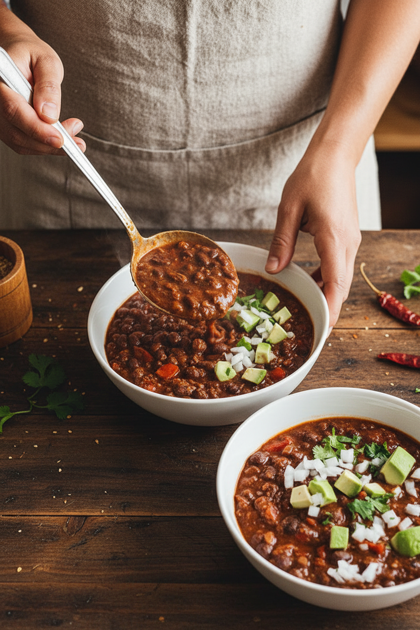 30-Minute Black Bean Chili Recipe