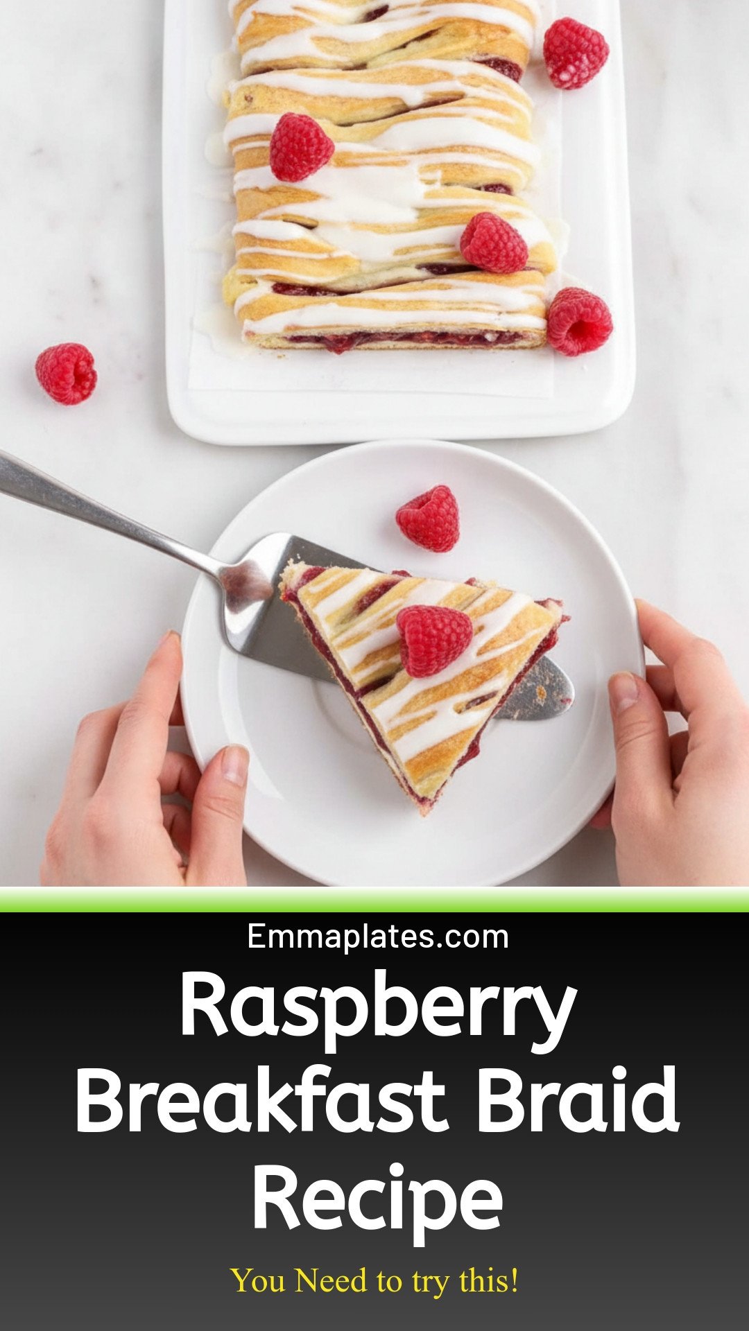 Raspberry Breakfast Braid