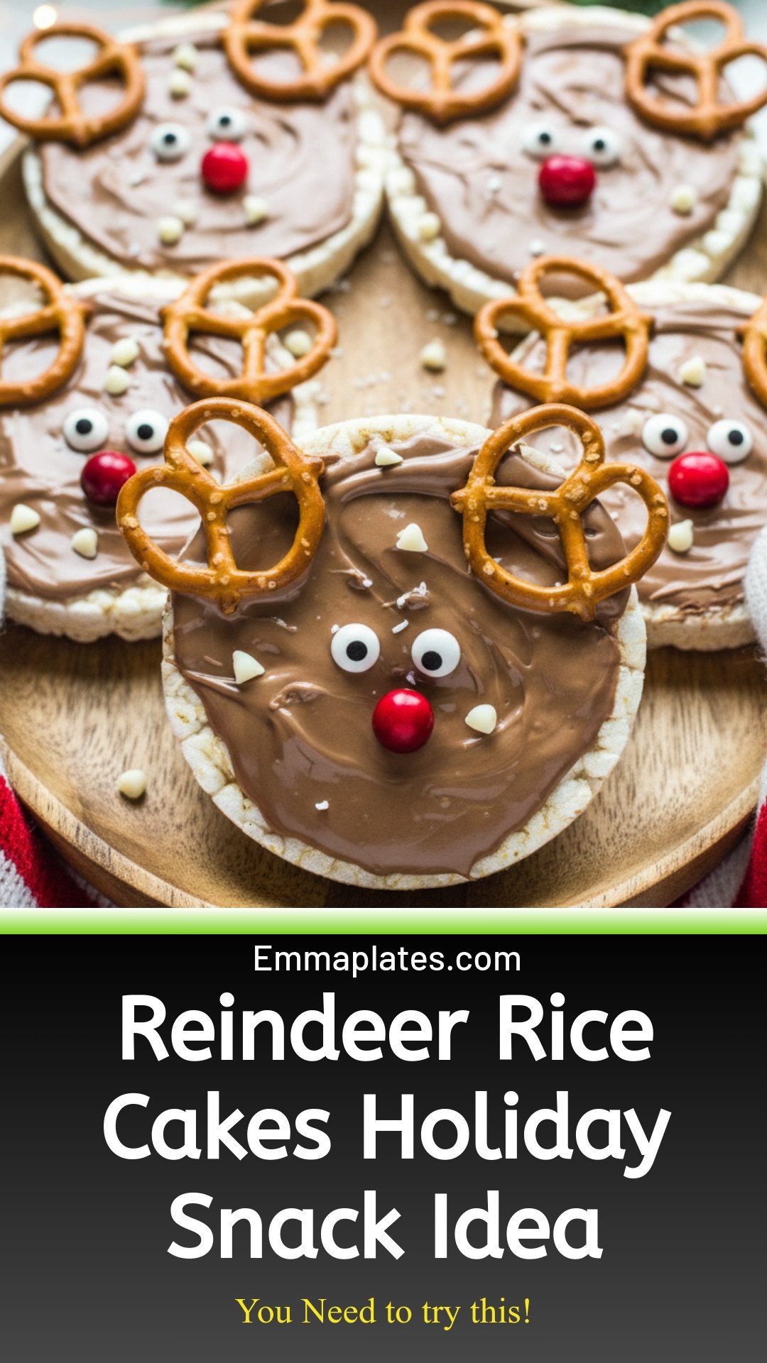 Reindeer Rice Cakes
