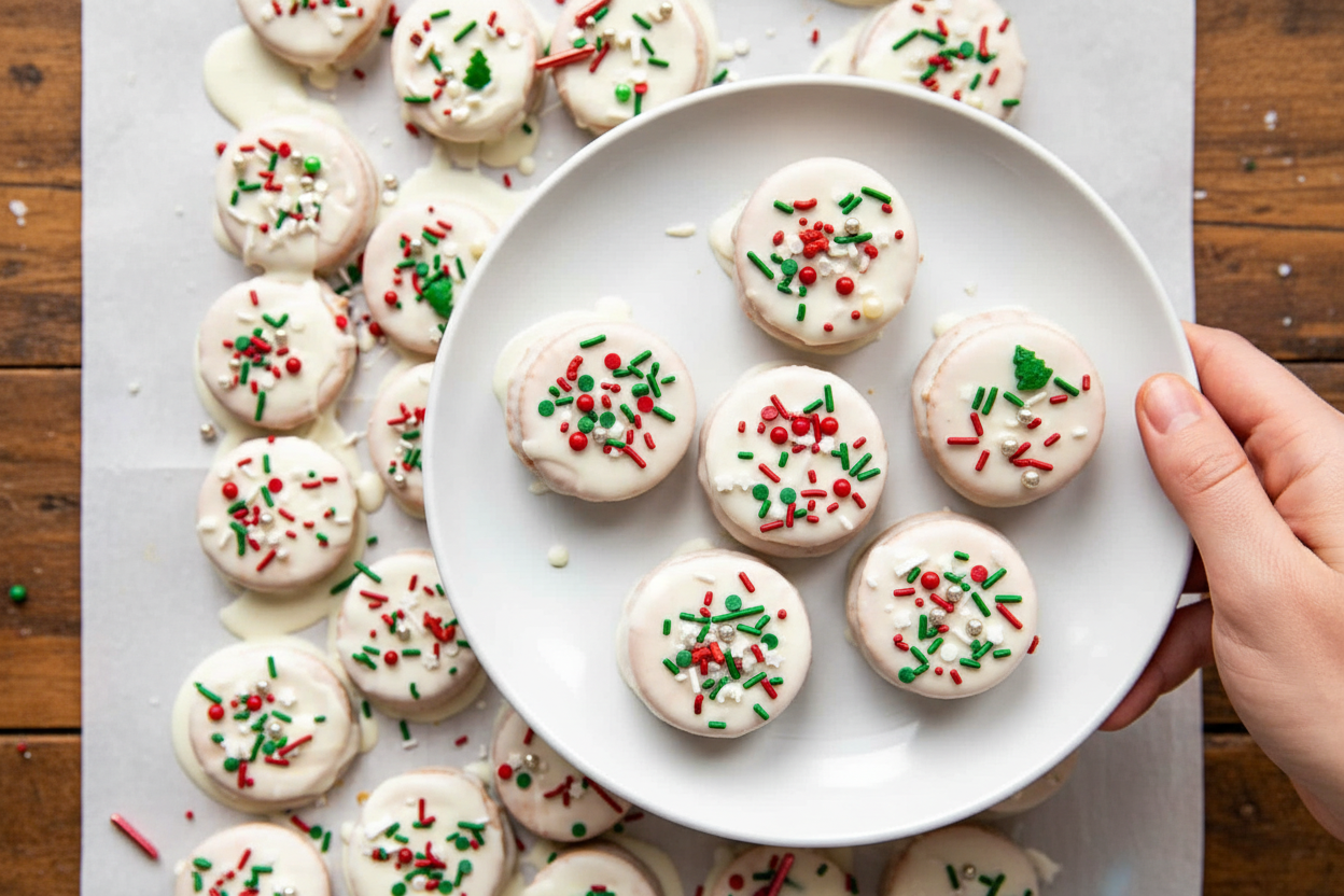 Ritz Cracker Christmas Cookies
