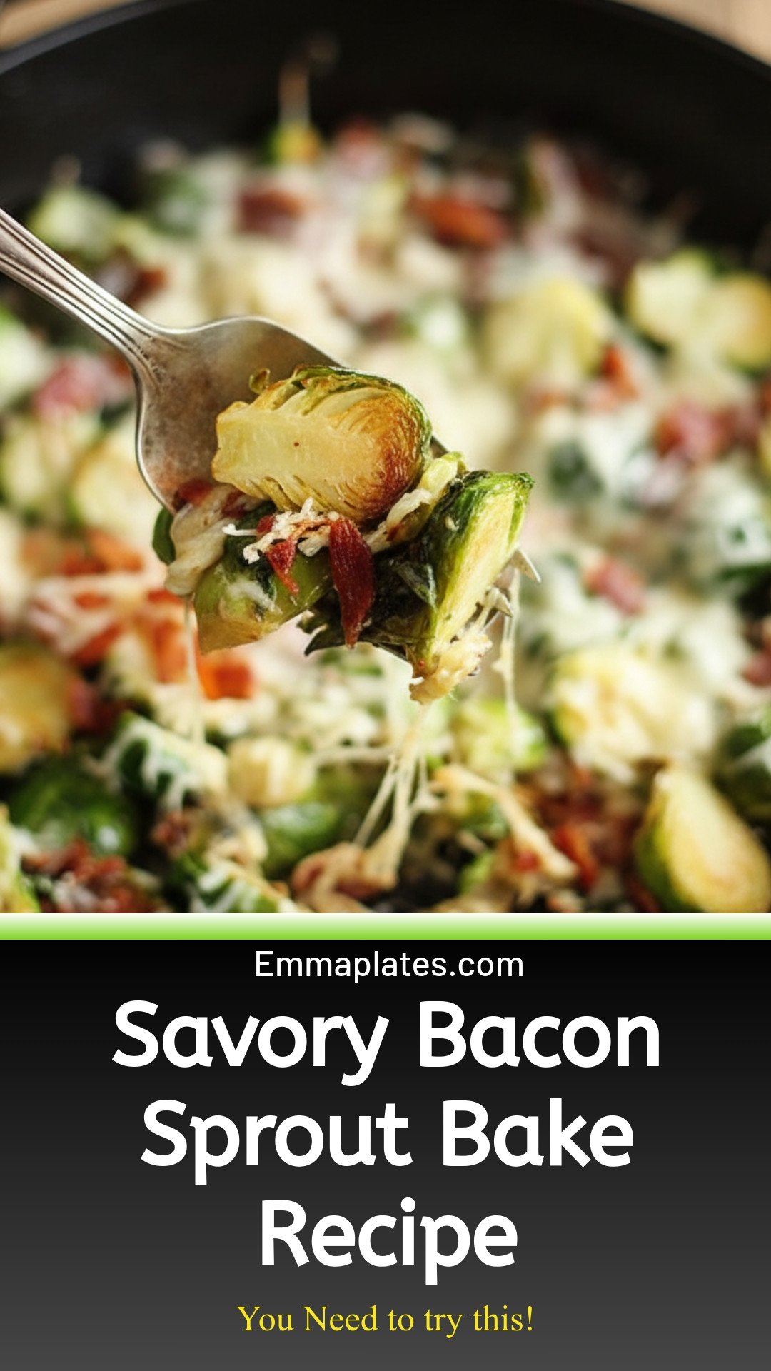 Savory Bacon Sprout Bake
