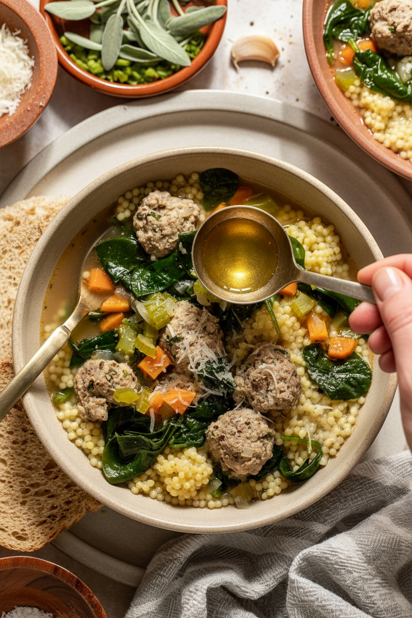 Simple Italian Wedding Soup