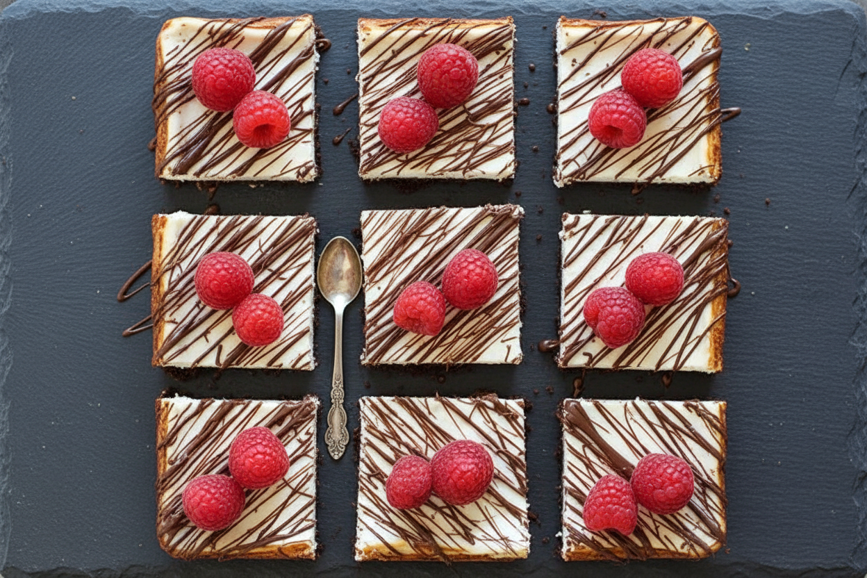 Skinny Chocolate Raspberry Cheesecake Recipe