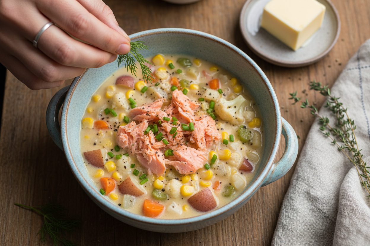 Smoked Salmon Chowder