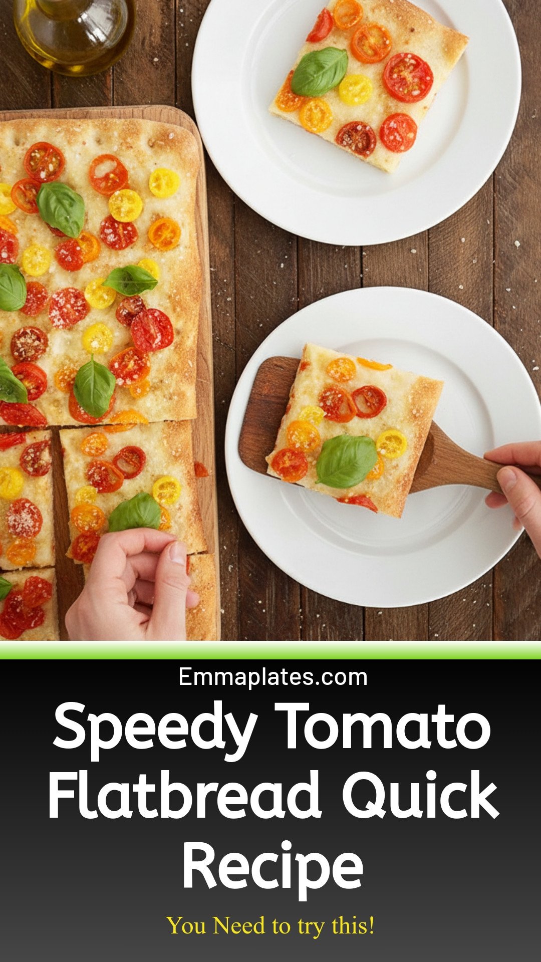 Speedy Tomato Flatbread
