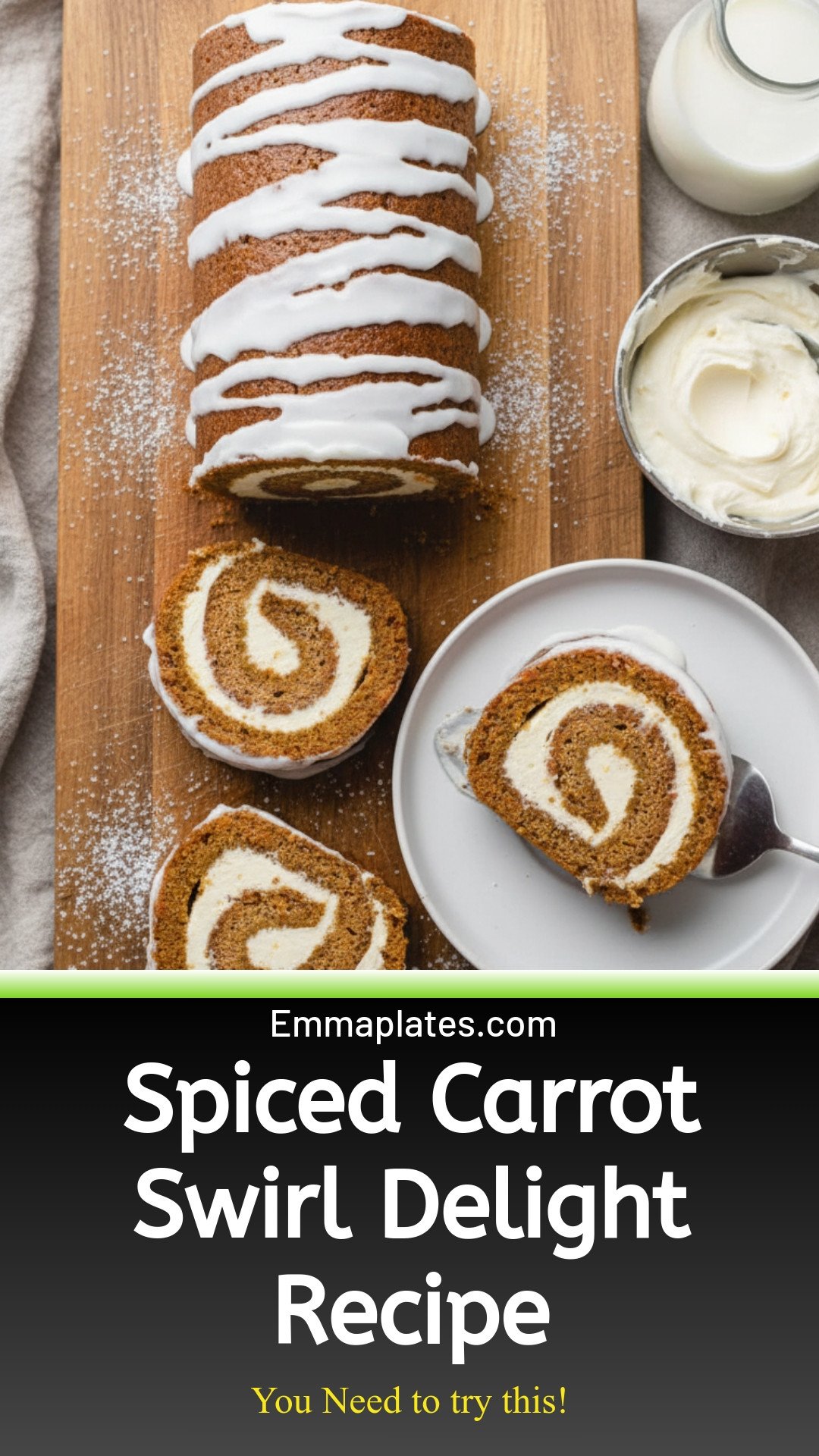 Spiced Carrot Swirl Delight