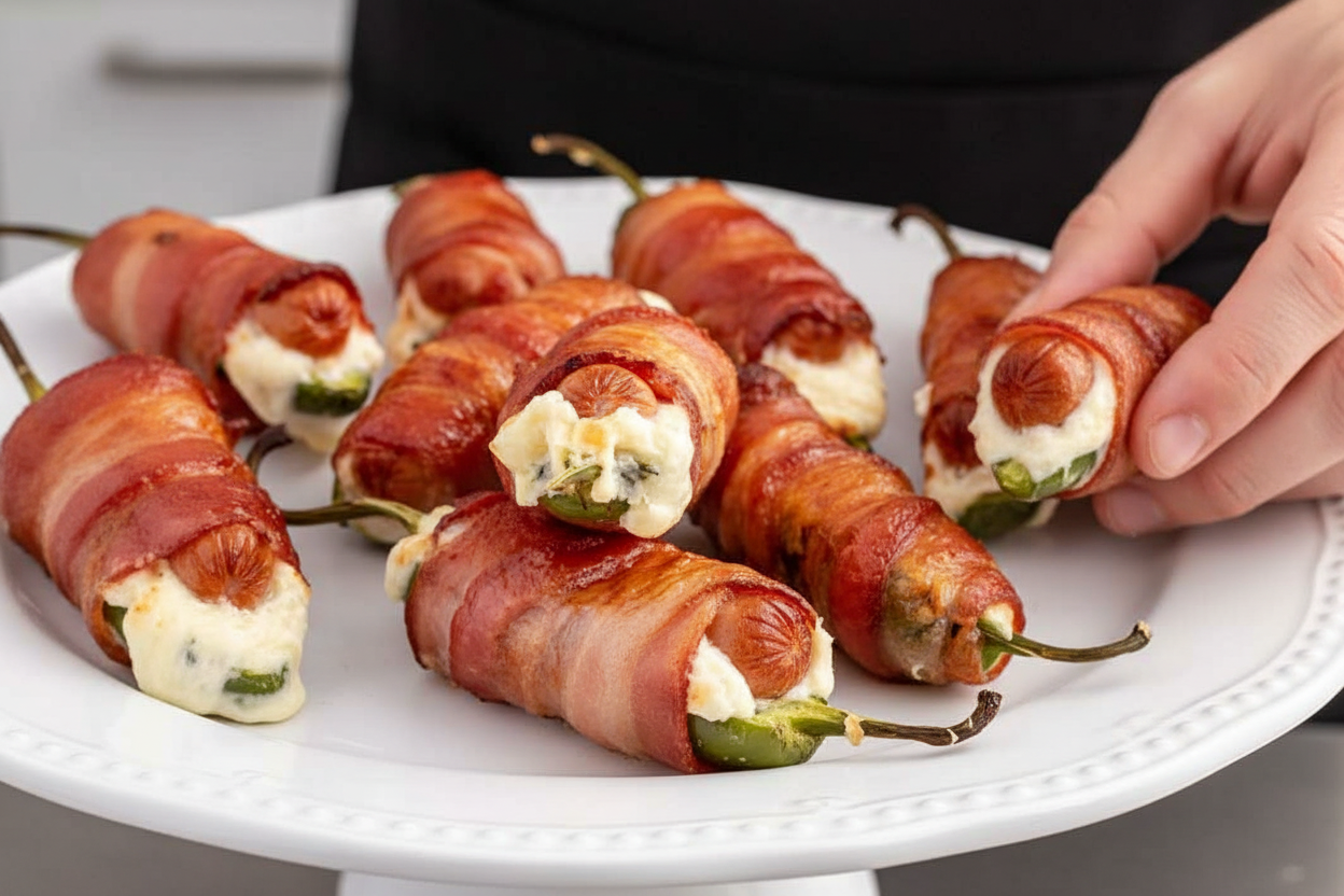 Spicy Sausage Popper Bites