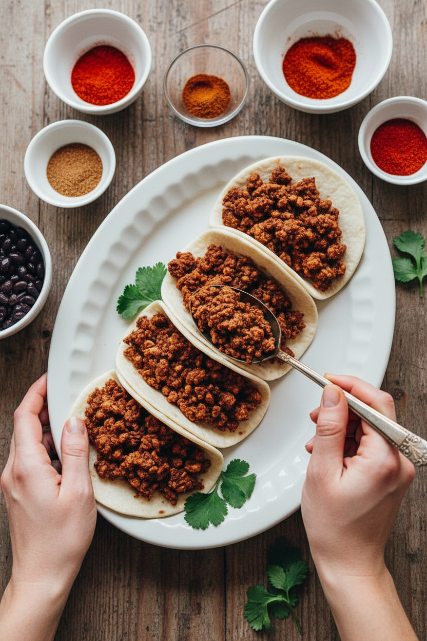Spicy Vegan Chorizo (With Walnuts And Mushrooms)