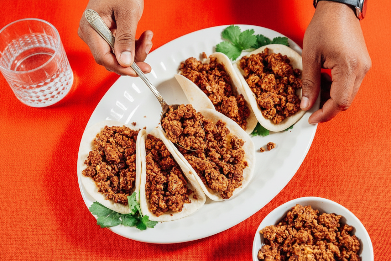 Spicy Vegan Chorizo (With Walnuts And Mushrooms)