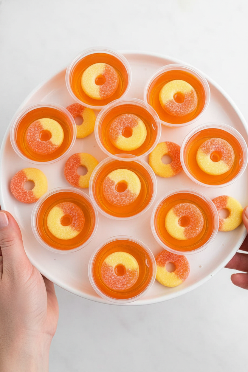 Sunset Gelatin Bites